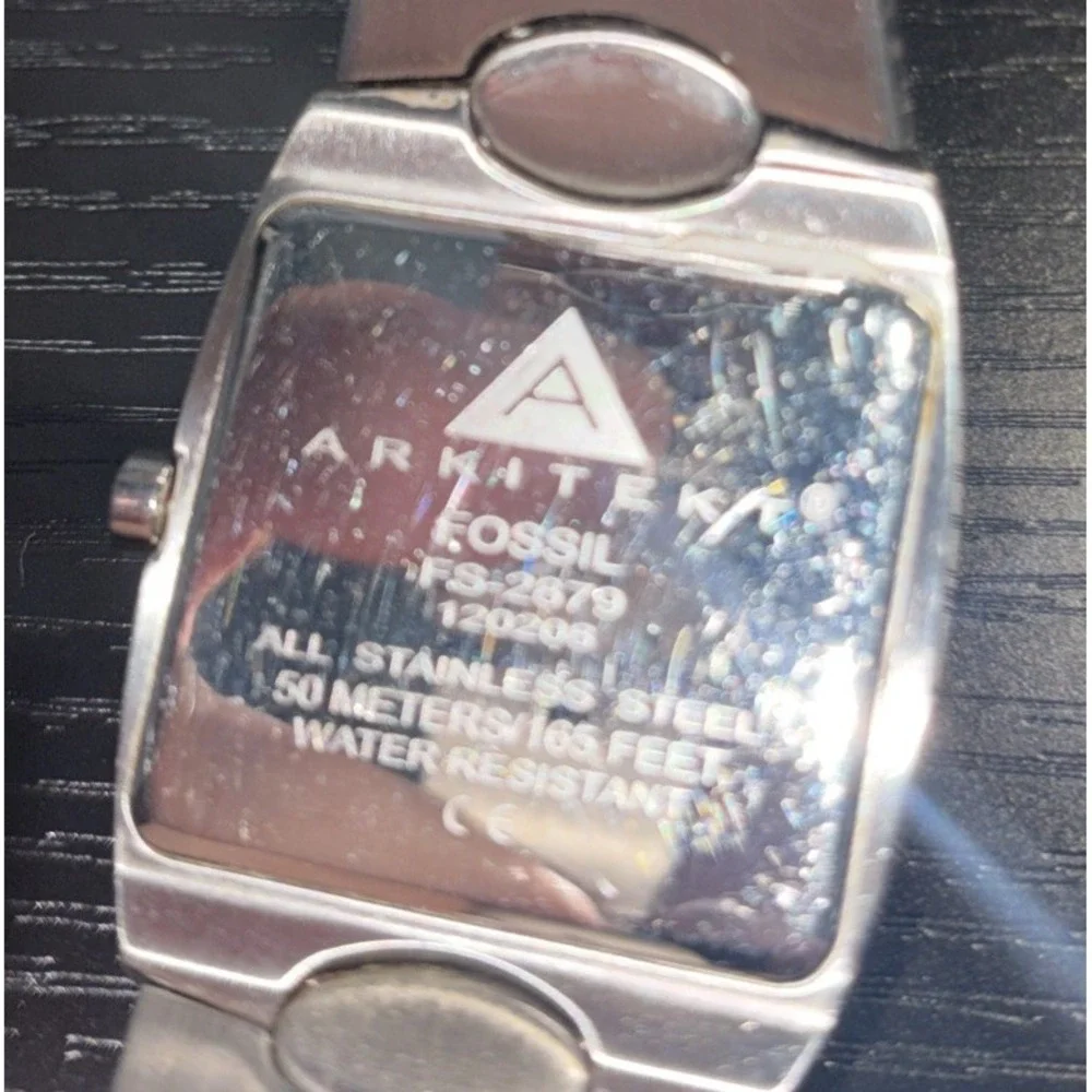 Men's Fossil Watch Arkitect FS-2879 New Battery